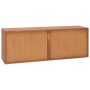 Mueble de TV madera maciza de teca 110x30x40 cm de vidaXL, Muebles TV - Ref: Foro24-326119, Precio: 193,16 €, Descuento: %