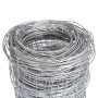 Valla de jardín de acero galvanizado plateado 50 m 150 cm de vidaXL, Paneles de vallas - Ref: Foro24-149505, Precio: 97,84 €,...