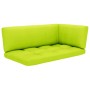 2-seater pallet sofa with green cushions impregnated pine wood by vidaXL, Garden sets - Ref: Foro24-3066623, Price: 245,35 €,...