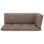 2-Sitzer-Palettensofa mit Kissen aus schwarz imprägniertem Kiefernholz von vidaXL, Gartensets - Ref: Foro24-3066657, Preis: 2...