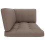 2-Sitzer-Palettensofa mit Kissen aus schwarz imprägniertem Kiefernholz von vidaXL, Gartensets - Ref: Foro24-3066657, Preis: 2...