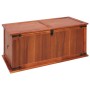 Solid acacia wood storage chest 79x34x32 cm by vidaXL, Storage trunks - Ref: Foro24-247241, Price: 92,77 €, Discount: %