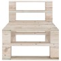 6-piece pine wood pallet garden furniture set by vidaXL, Garden sets - Ref: Foro24-3066025, Price: 344,44 €, Discount: %