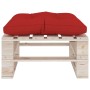 4-piece pallet garden furniture with pine wood cushions by vidaXL, Garden sets - Ref: Foro24-3066242, Price: 261,99 €, Discou...