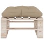 4-piece pallet garden furniture with pine wood cushions by vidaXL, Garden sets - Ref: Foro24-3066237, Price: 286,15 €, Discou...