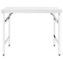 Folding kitchen work table, steel, 100x60x80 cm by vidaXL, Restoration - Ref: Foro24-326157, Price: 173,99 €, Discount: %