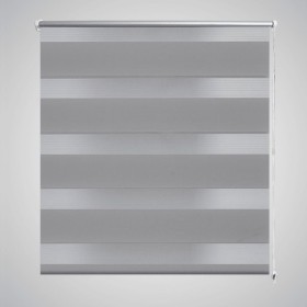 Persiana Cebra 40 x 100 cm Gris de vidaXL, Persianas y estores - Ref: Foro24-240183, Precio: 17,97 €, Descuento: %