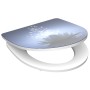 SCHÜTTE Duroplast toilet seat with gloss and soft close WATER LILY by SCHÜTTE, Toilet and bidet seats - Ref: Foro24-435111, P...