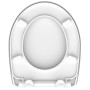 SCHÜTTE Duroplast toilet seat with gloss and soft close WATER LILY by SCHÜTTE, Toilet and bidet seats - Ref: Foro24-435111, P...