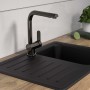 SCHÜTTE Sink mixer tap with high spout RIO glossy graphite by SCHÜTTE, Faucets - Ref: Foro24-435060, Price: 112,20 €, Discoun...