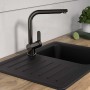 SCHÜTTE Sink mixer tap with high spout RIO glossy graphite by SCHÜTTE, Faucets - Ref: Foro24-435060, Price: 112,20 €, Discoun...