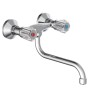 SCHÜTTE Grifo mezclador de lavabo bimando BRILLANT cromo de SCHÜTTE, Grifos - Ref: Foro24-435070, Precio: 56,36 €, Descuento: %