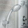 SCHÜTTE Glass shower panel and thermostatic mixer LANZAROTE white by SCHÜTTE, shower heads - Ref: Foro24-435034, Price: 460,3...