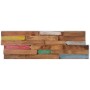 Wall cladding panels 10 units solid teak wood 1.03 m² by vidaXL, Wall covering - Ref: Foro24-326169, Price: 70,16 €, Discount: %