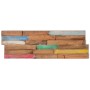 Wall cladding panels 10 units solid teak wood 1.03 m² by vidaXL, Wall covering - Ref: Foro24-326169, Price: 70,16 €, Discount: %