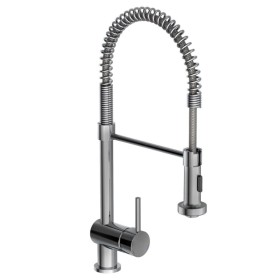 SCHÜTTE High spout BOSTON basin mixer with chrome spiral spring by SCHÜTTE, Faucets - Ref: Foro24-435064, Price: 131,36 €, Di...