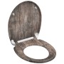 SCHÜTTE Asiento de WC duroplast con cierre suave estampado OLD WOOD de SCHÜTTE, Asientos de inodoros y bidés - Ref: Foro24-43...