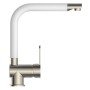 SCHÜTTE RIO high spout sink mixer matt white stainless steel by SCHÜTTE, Faucets - Ref: Foro24-435061, Price: 104,33 €, Disco...