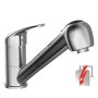 SCHÜTTE Sink mixer with ULTRA low pressure pull-out shower by SCHÜTTE, Faucets - Ref: Foro24-435077, Price: 80,10 €, Discount: %