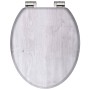 SCHÜTTE Toilet seat with soft close LIGHT WOOD MDF by SCHÜTTE, Toilet and bidet seats - Ref: Foro24-435086, Price: 64,66 €, D...