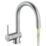 SCHÜTTE Grifo mezclador de lavabo con LED STELLA cromado de SCHÜTTE, Grifos - Ref: Foro24-435067, Precio: 92,67 €, Descuento: %