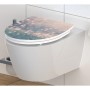 SCHÜTTE Asiento de WC Duroplast con brillo y cierre suave MAGIC LIGHT de SCHÜTTE, Asientos de inodoros y bidés - Ref: Foro24-...