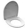 SCHÜTTE Asiento de WC Duroplast con brillo y cierre suave MAGIC LIGHT de SCHÜTTE, Asientos de inodoros y bidés - Ref: Foro24-...