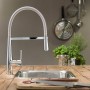 SCHÜTTE Spiral spring sink mixer tap NEW YORK chrome by SCHÜTTE, Faucets - Ref: Foro24-435065, Price: 147,06 €, Discount: %