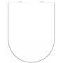 SCHÜTTE WHITE D-shaped duroplast toilet seat by SCHÜTTE, Toilet and bidet seats - Ref: Foro24-435098, Price: 50,15 €, Discoun...