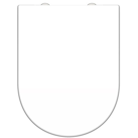 SCHÜTTE WHITE D-shaped duroplast toilet seat by SCHÜTTE, Toilet and bidet seats - Ref: Foro24-435098, Price: 53,87 €, Discoun...