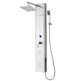 SCHÜTTE Shower panel with single-lever mixer TAHITI stainless steel by SCHÜTTE, shower heads - Ref: Foro24-435038, Price: 314...