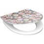 SCHÜTTE Duroplast toilet seat with gloss and soft close CRAZY SKULL by SCHÜTTE, Toilet and bidet seats - Ref: Foro24-435115, ...