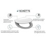 SCHÜTTE Toilet seat soft close quick release BEIGE duroplast by SCHÜTTE, Toilet and bidet seats - Ref: Foro24-435097, Price: ...