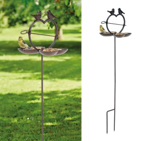 HI Brown bird feeder 92 cm by HI, Bird feeders - Ref: Foro24-435237, Price: 23,95 €, Discount: %