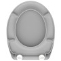 SCHÜTTE Toilet seat soft close quick release GRAY duroplast by SCHÜTTE, Toilet and bidet seats - Ref: Foro24-435095, Price: 4...