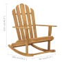 Adirondack-Schaukelstuhl aus massivem Teakholz von vidaXL, Gartenstühle - Ref: Foro24-316167, Preis: 188,48 €, Rabatt: %