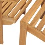 Adirondack Chair with Solid Teak Wood Footrest by vidaXL, Garden chairs - Ref: Foro24-316165, Price: 239,99 €, Discount: %