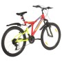 Mountainbike 21 Gänge 26 Zoll Rad 49 cm rot von vidaXL, Fahrräder - Ref: Foro24-3067228, Preis: 236,99 €, Rabatt: %