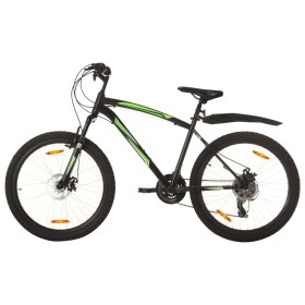 Mountain bike 21 speeds 26 inches wheel 46 cm black by vidaXL, bikes - Ref: Foro24-3067227, Price: 257,99 €, Discount: %