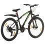 Bicicleta montaña 21 velocidades 26 pulgadas rueda 46 cm negro de vidaXL, Bicicletas - Ref: Foro24-3067227, Precio: 257,99 €,...