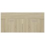 Oak plywood sink cabinet 100x38.5x46 cm by vidaXL, Bathroom furniture - Ref: Foro24-804677, Price: 47,00 €, Discount: %