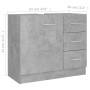 Armario para lavabo contrachapada gris hormigón 63x30x54 cm de vidaXL, Muebles de baño - Ref: Foro24-804188, Precio: 83,11 €,...