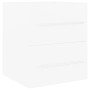 Armario para lavabo madera contrachapada blanco 41x38,5x48 cm de vidaXL, Muebles de baño - Ref: Foro24-804683, Precio: 42,73 ...