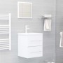 White plywood sink cabinet 41x38.5x48 cm by vidaXL, Bathroom furniture - Ref: Foro24-804683, Price: 43,32 €, Discount: %