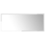 Glossy white plywood bathroom mirror 90x1.5x37 cm by vidaXL, bathroom vanities - Ref: Foro24-804627, Price: 33,11 €, Discount: %