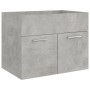 Concrete gray plywood sink cabinet 60x38.5x46 cm by vidaXL, Bathroom furniture - Ref: Foro24-804651, Price: 39,99 €, Discount: %