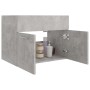 Concrete gray plywood sink cabinet 60x38.5x46 cm by vidaXL, Bathroom furniture - Ref: Foro24-804651, Price: 39,99 €, Discount: %