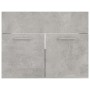 Concrete gray plywood sink cabinet 60x38.5x46 cm by vidaXL, Bathroom furniture - Ref: Foro24-804651, Price: 39,99 €, Discount: %