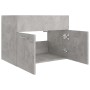 Concrete gray plywood sink cabinet 60x38.5x46 cm by vidaXL, Bathroom furniture - Ref: Foro24-804651, Price: 39,99 €, Discount: %