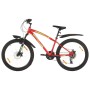 Bicicleta de montaña 21 velocidades rueda 26 pulgadas 42cm rojo de vidaXL, Bicicletas - Ref: Foro24-3067223, Precio: 284,88 €...